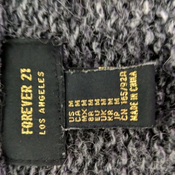 Forever 21 Women's Collegiate Cardigan Size Medium - Picture 2 of 4